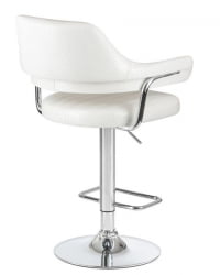 Стул барный DOBRIN CHARLY (белый крокодил) 2 шт