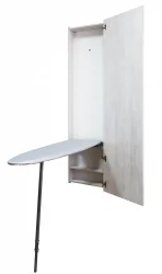 Шкаф со встроенной гладильной доской Iron Box (правый) Беленый дуб