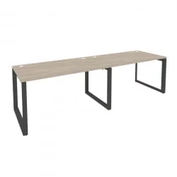 Рабочая станция на О-образном м/к ONIX O.MO-RS-2.3.8 Дуб Аттик/Антрацит