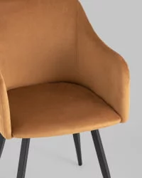 Стул Ника вращающийся велюр Терракотовый