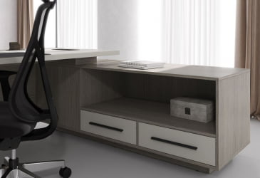 Кабинет руководителя VELION №1 Аметист Дуб Сильвер