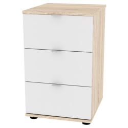 Комод Алиса(K6)657х401х459сторцевойручкой(ДСС-Белый)
