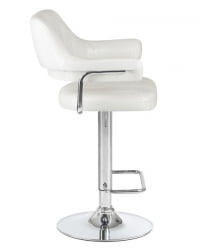 Стул барный DOBRIN CHARLY (белый крокодил) 2 шт