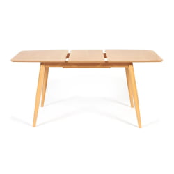 Стол раскладной Pavillion (Павильон) основание бук, столешница мдф, 80x120+40x75см, Натуральный