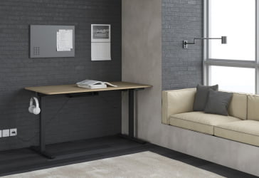 Стол подъемный электрический XTEN-UP AT-002 Дуб светлый/черный