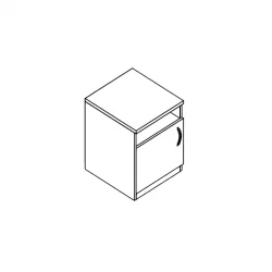 Тумба Проспект Гм.ТП-3 вишня