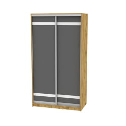 Шкаф-купе B-230х120х60-3(ДВ-Графит-D9D9)