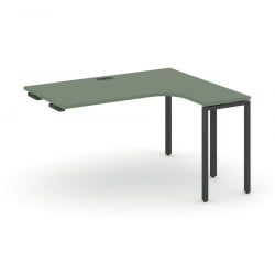 Стол-приставка к опорной тумбе/шкафу (правый) CONCEPT CN.OSAPR-005(R) Кобо Черный