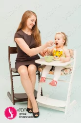 Растущий стул Усура Белый