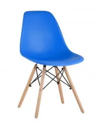 Стул Еамес ДСВ 4 шт. Синий / Eames DSW