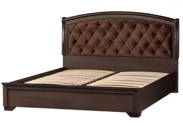 Кровать 1600 Парма 805 Дуб нортон темный Патина