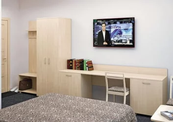 Письменный стол с полками и ящиками LIGHT С-СТ-170 Л Акация Лорка