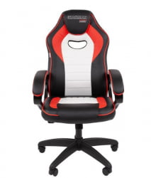 Кресло геймерское CHAIRMAN GAME 16 черный/оранжевый/белый