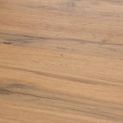 Круглый стол URANUS ЛДСП/металл, 90x90x77 см, Дуб вотан/Черный