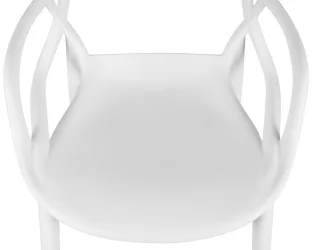 Стул барный DOBRIN MASTERS BAR Белый W-02