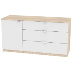 Комод Калисто(K48)699х1352х468ручкаторцеваяTR-2(ДСС-Белый)