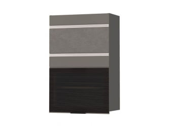 Шкаф-витрина со складной системой Грейс 105.80 Оникс Кубанит