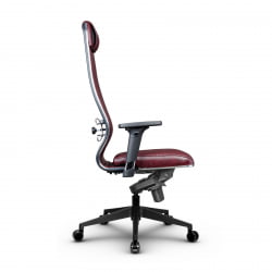 Кресло руководителя Metta L 1m 40M/2D Комплект 4 Темно-бордовое