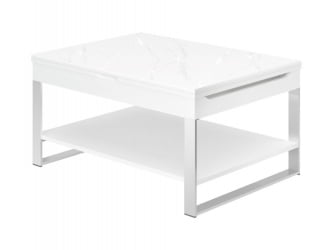 Стол-трансформер Агат-36 Белый шпон