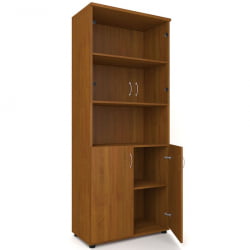 Шкаф для документов с тонированными стеклами Р.Ш-4СТ Ясень темный