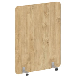 Перегородка на металлических опорах, на роликах R-line DP.R-140-180 Тиквуд Светлый