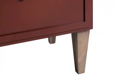 Тумба прикроватная Norton кармин Norton (ТП) Кармин