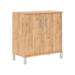 Стеллаж с дверьми В410.2 Дуб Бофорд