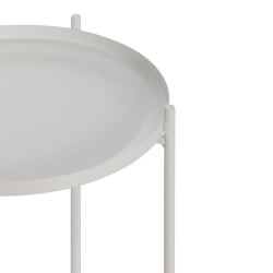 Столик журнальный TAVETT / 1 шт. в упаковке металл, 37,6*37,6*52 см, белый