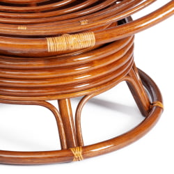 Кресло-качалка PAPASAN/ПАПАСАН w 23/01 B /без подушки/ 115х78х104 см, Pecan (орех)
