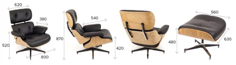 Кресло-реклайнер Everprof Relax кожа Бежевый