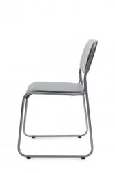 Кресло Nix RCH OMKL-01 Серый/Металл окрашенный Хром