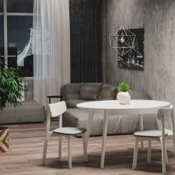 Стул с мягким сиденьем Вега Graphite кашемир Дуб золотой