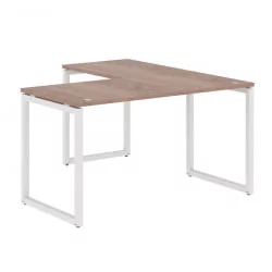 Стол угловой левый XTEN-Q XQCT 1415 L Дуб Сонома Белый