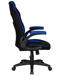 Кресло игровое DOBRIN RICK (черно-синий)