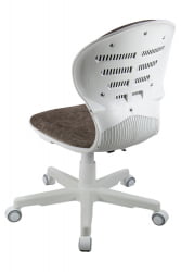 Кресло 1139 FW PL White велюр Bliss 07 шоколад