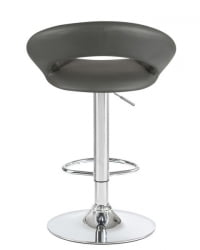 Стул барный DOBRIN MIRA (серый) 2 шт