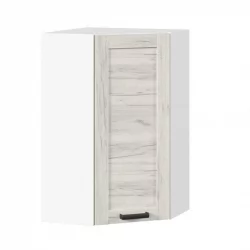 Шкаф кухонный угловой 600 высокий Винченца ЛД 234.620.000.042 Белый Дуб Крафт белый