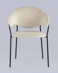 Стул Алексис велюр Бежевый