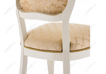 Стул деревянный Лауро Патина золото-Бежевый