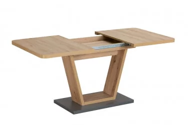 Стол раскладной Vector 120-160 Дуб-графит