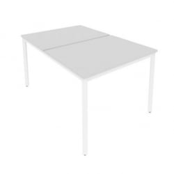 Рабочая станция на металлокаркасе SLIM SYSTEM С.СП-3.3 Серый-Белый