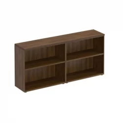Стеллаж низкий 4-створчатый с топом (без дверей) MARK МК 751 Орех тоскана