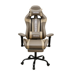 Кресло 896 KINGQUEEN, цвет светло-серый/бежевый 896-lgray-beige