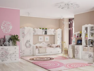 Полка Фэнтези MDF-04 Белый рамух