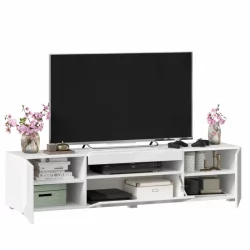 ТВ тумба Бруклин ЛД 685.050.000 Белый глянец