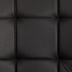 Барный стул Bari/Бари экокожа , черный, 42х55х99 см