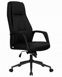 Офисное кресло для руководителей ДОБРИН КЕН (черный (РКСТ051-21)) / DOBRIN KEN (RXT051-21))