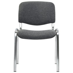 Стул STAFF Iso Lite CF-008, хром, ткань серая (С-71)