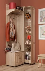 Шкаф для обуви Sherlock 73 прав Дуб Сонома