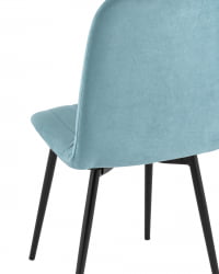 Стул Easy велюр пыльно-голубой 4 шт. комплект